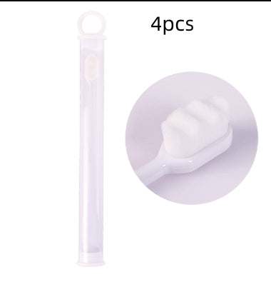 Ultra-fine Toothbrush Super Soft Bristle Deep Cleaning Brush Portable For Oral Care Tools Teeth Care Oral Cleaning Travel