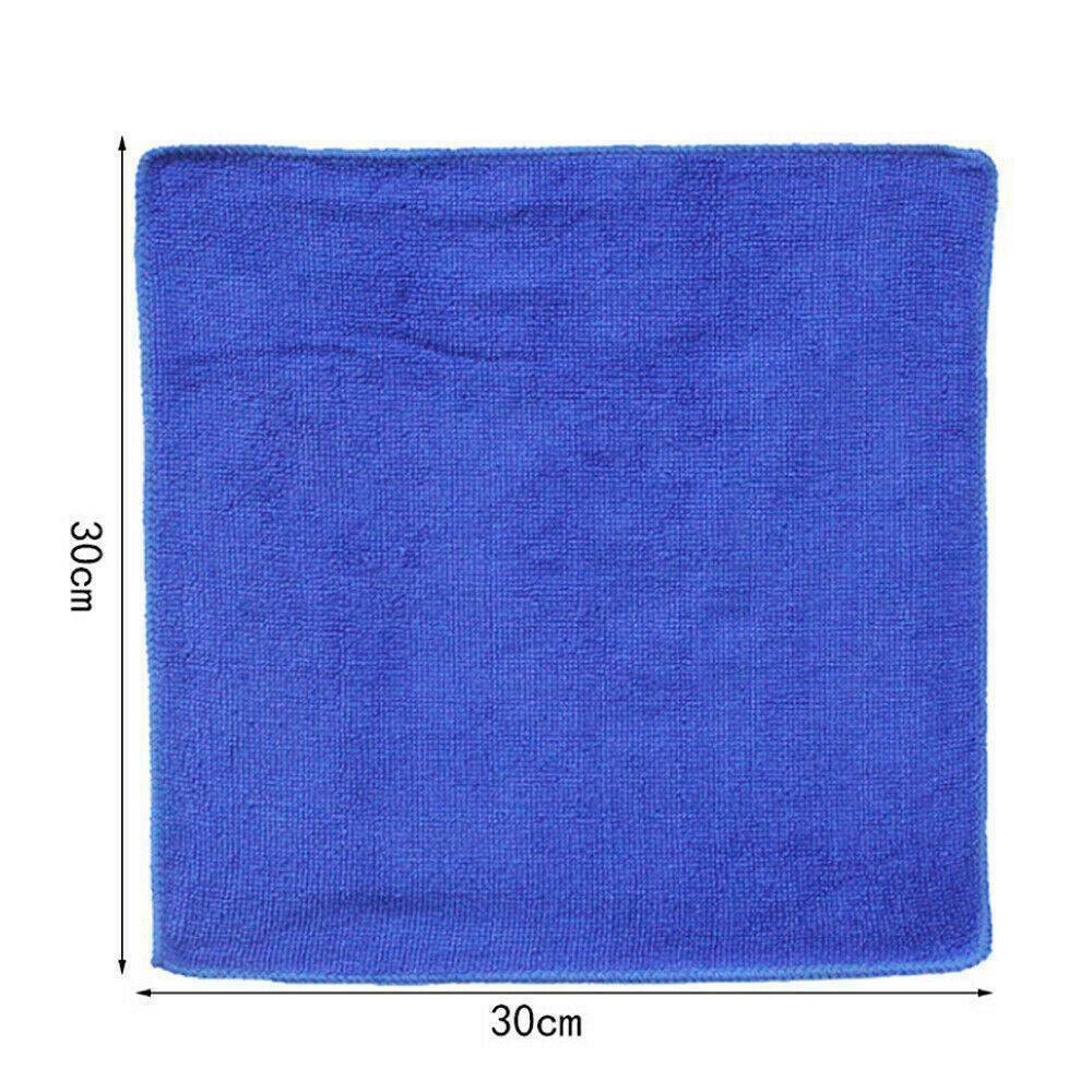 50x Large Microfiber Cleaning Cloths – Soft Car Detailing Towels