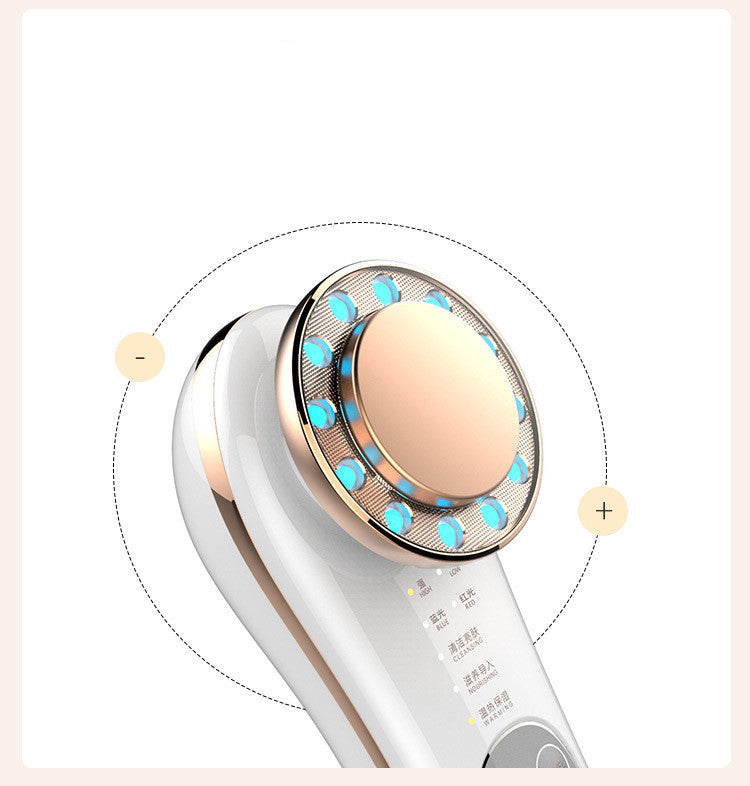 7-in-1 Facial Massager & Lifting Machine – Skin Tightening & High-Frequency Care