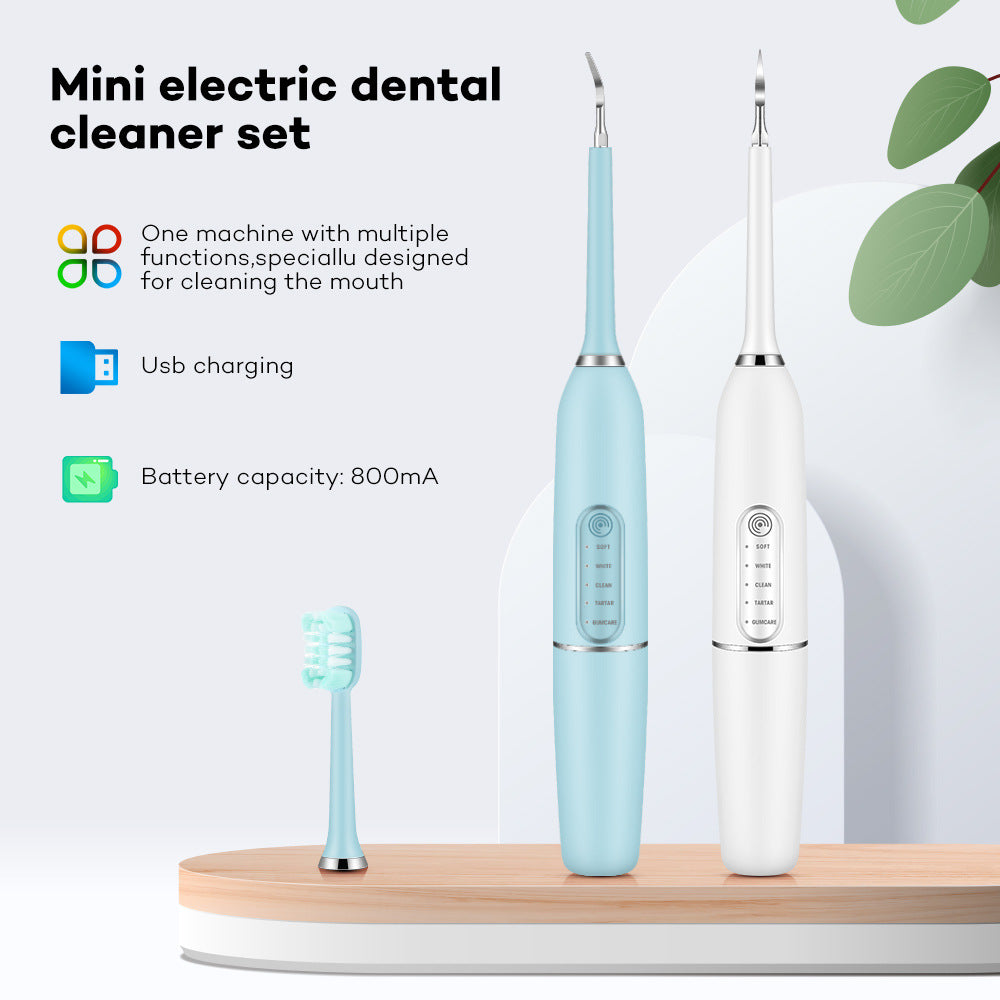 Teeth Cleaner Set – Electric Water Toothpick for Tartar & Calculus Removal