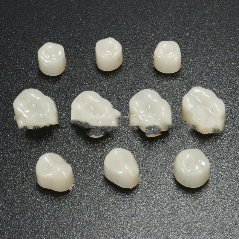 120 PCs Dental Materials Mixed Temporary Crown 70 PCs Anterior Teeth 50 PCs Posterior Teeth Teeth Care Tools