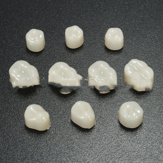 120 PCs Dental Materials Mixed Temporary Crown 70 PCs Anterior Teeth 50 PCs Posterior Teeth Teeth Care Tools